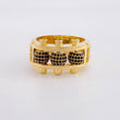 Anillo Bolas de Fuego 15g / T10 1/4 Oro Amarillo 18K