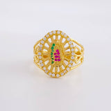 Anillo Virgen de Guadalupe 5.15g / T9 1/2 Oro Amarillo 18K