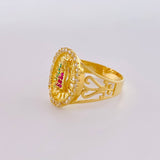Anillo Virgen de Guadalupe 5.15g / T9 1/2 Oro Amarillo 18K