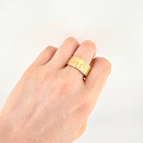 Anillo Oración Especial 8.9g / T10 Oro Amarillo 18K