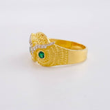 Anillo Búho 4.45g / T7 1/2 Oro Amarillo 18K