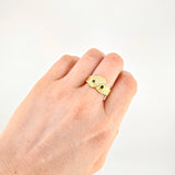 Anillo Búho 4.45g / T7 1/2 Oro Amarillo 18K