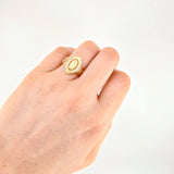 Anillo Virgen Milagrosa 3.3g / T8 1/2 Oro Amarillo 18K