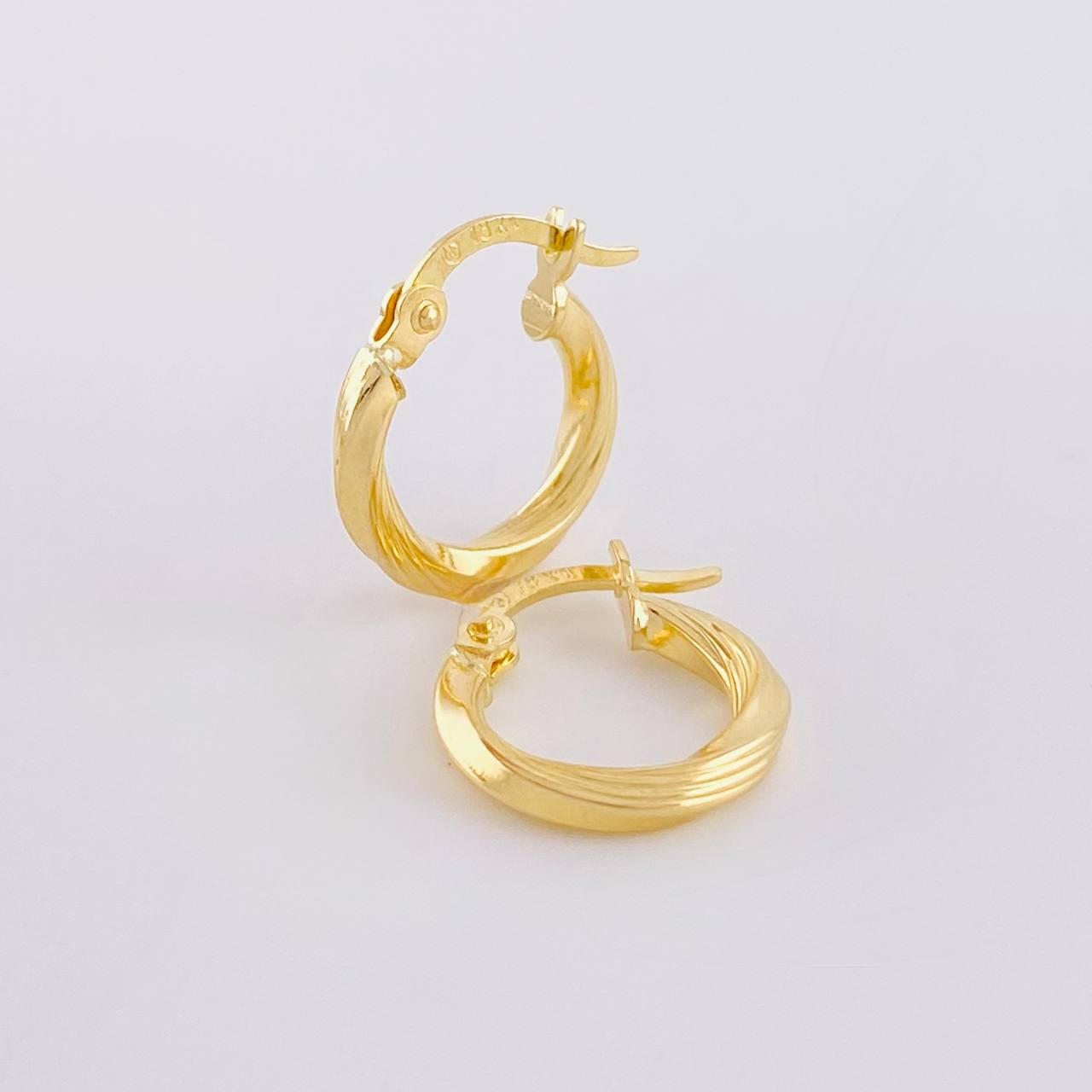 Candongas Emmi 1.15g / 1.15cm Oro Amarillo 18K