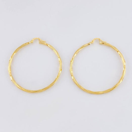 Candongas Aro Emmi 3.15g / 4.5cm Oro Amarillo 18K
