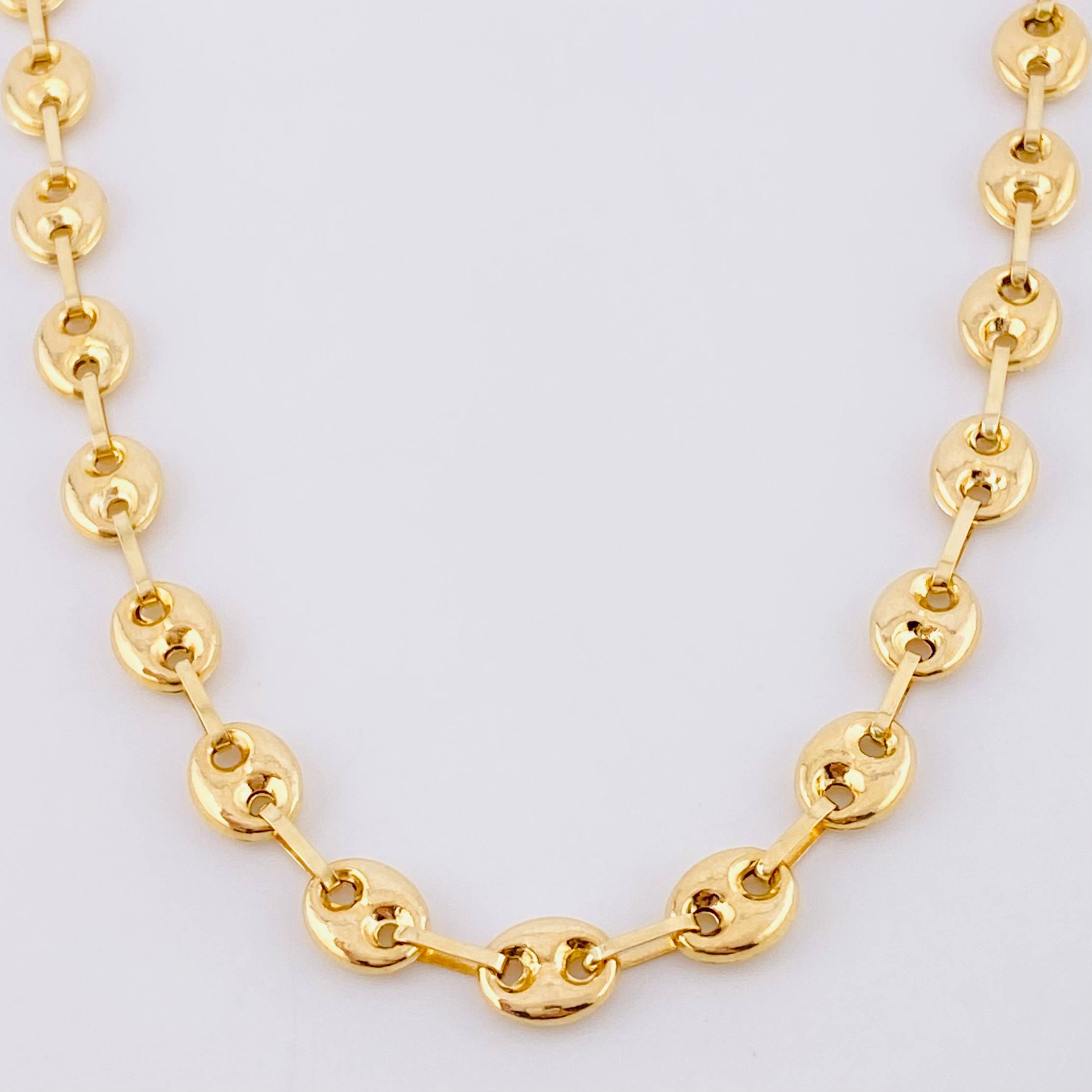 Cadena GC 11.35g / 50cm / 6.3mm Oro Amarillo 18K