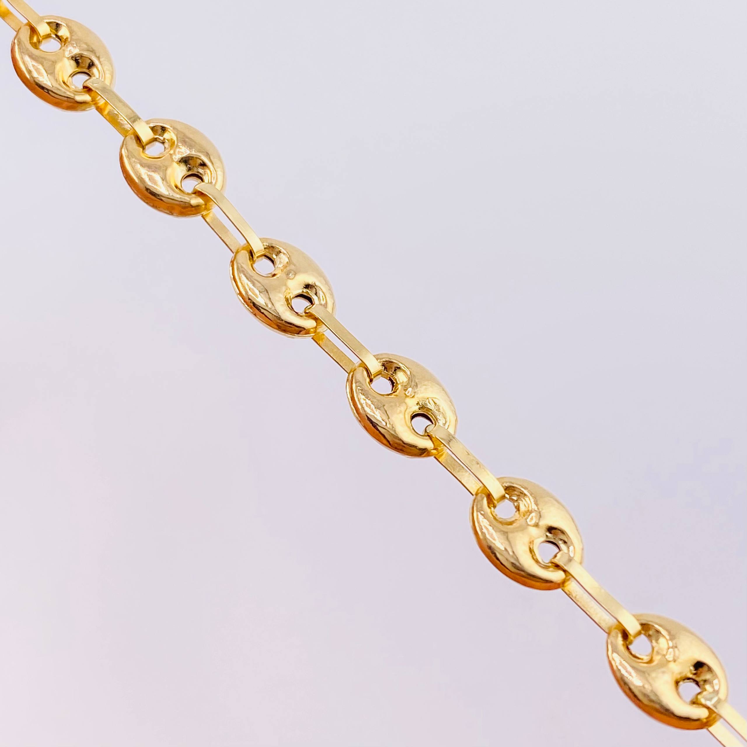 Cadena GC 11.35g / 50cm / 6.3mm Oro Amarillo 18K