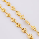 Cadena GC 11.35g / 50cm / 6.3mm Oro Amarillo 18K