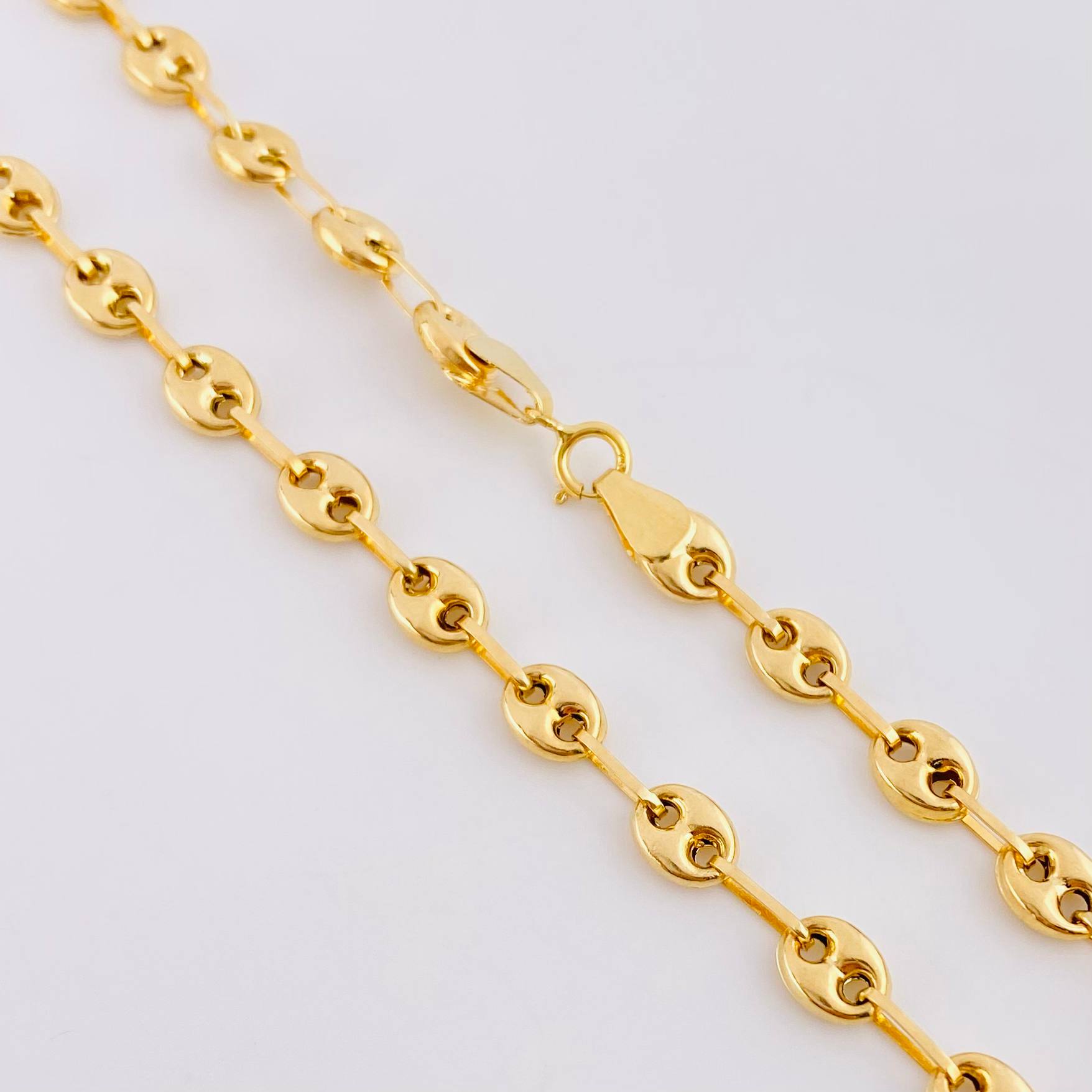 Cadena GC 6.15g / 50cm / 4.2mm Oro Amarillo 18K