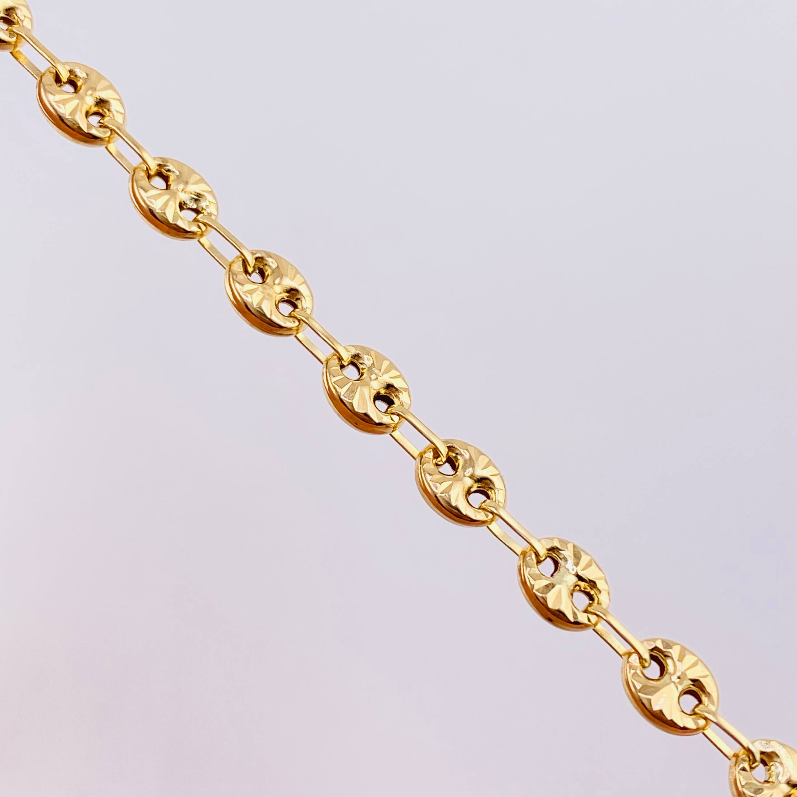 Cadena GC Diamantada 11.7g / 60cm / 4.85mm Oro Amarillo 18K