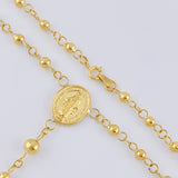 Rosario Virgen Milagrosa 6.8 g / 53.9 cm / 3 mm Oro Amarillo 18K