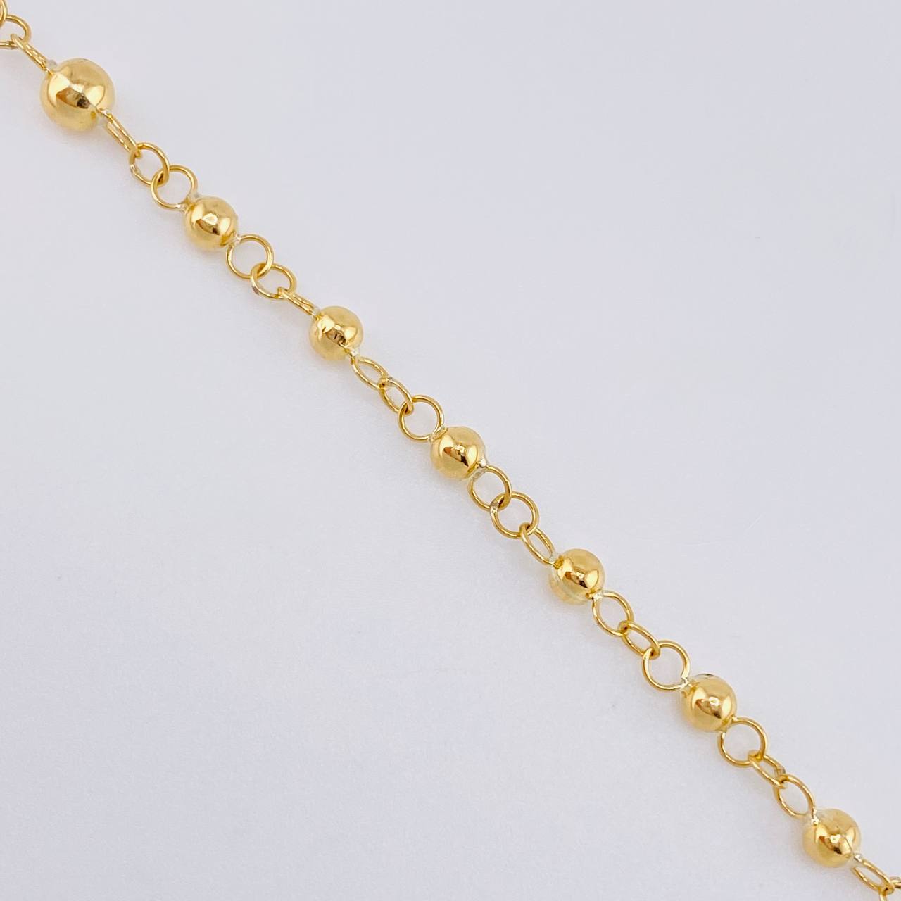 Rosario Virgen Milagrosa 6.8 g / 53.9 cm / 3 mm Oro Amarillo 18K