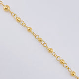Rosario Virgen Milagrosa 6.8 g / 53.9 cm / 3 mm Oro Amarillo 18K