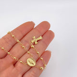 Rosario Virgen Milagrosa 6.8 g / 53.9 cm / 3 mm Oro Amarillo 18K