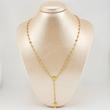 Rosario Virgen Milagrosa 6.8 g / 53.9 cm / 3 mm Oro Amarillo 18K