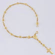 Pulso Denario Virgen Milagrosa 3.85 g / 20.9 cm / 4 mm Oro Amarillo 18K