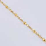 Pulso Denario Virgen Milagrosa 3.9 g / 21 cm / 4 mm Oro Amarillo 18K