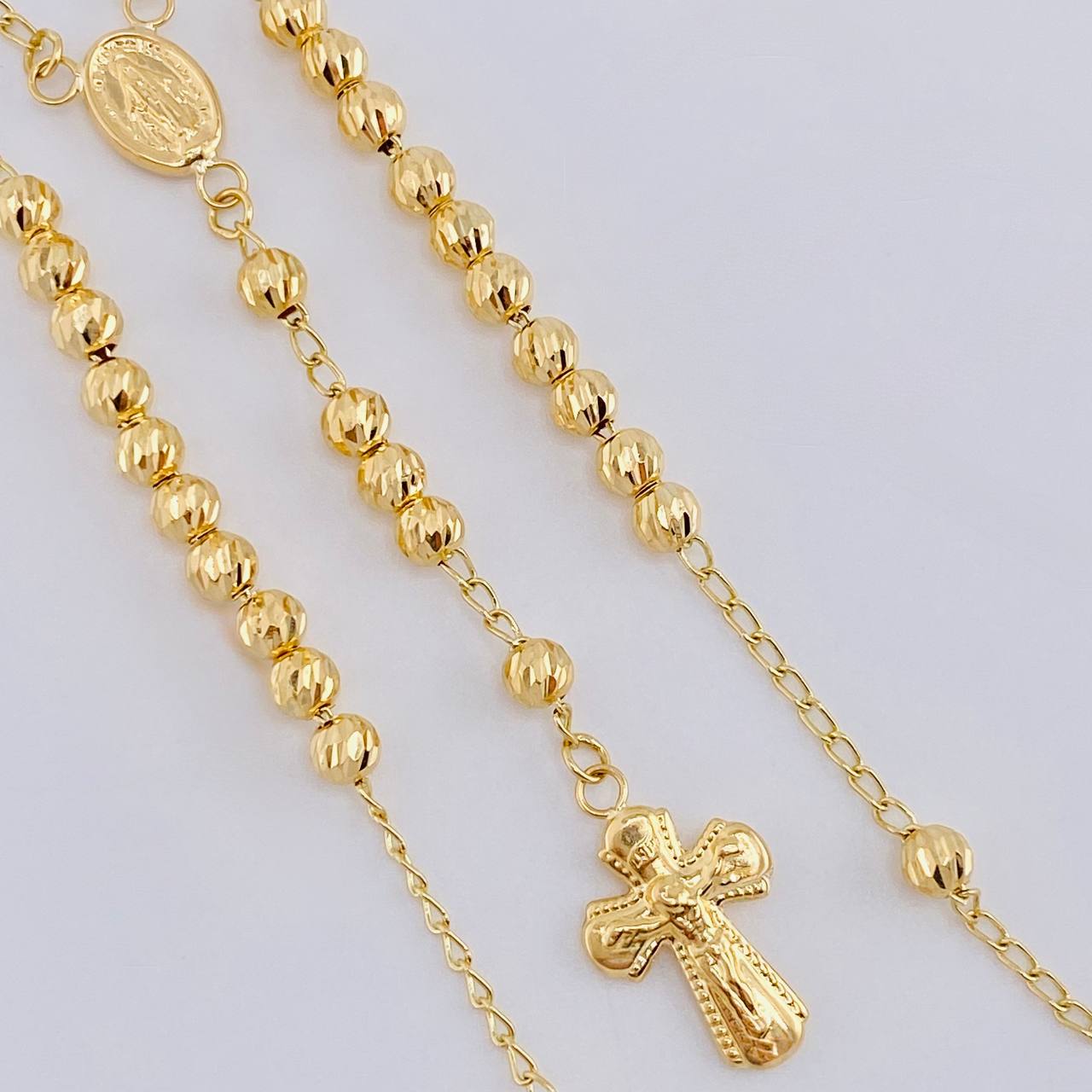 Rosario Virgen Milagrosa 7.45 g / 53.2 cm / 4 mm Oro Amarillo 18K