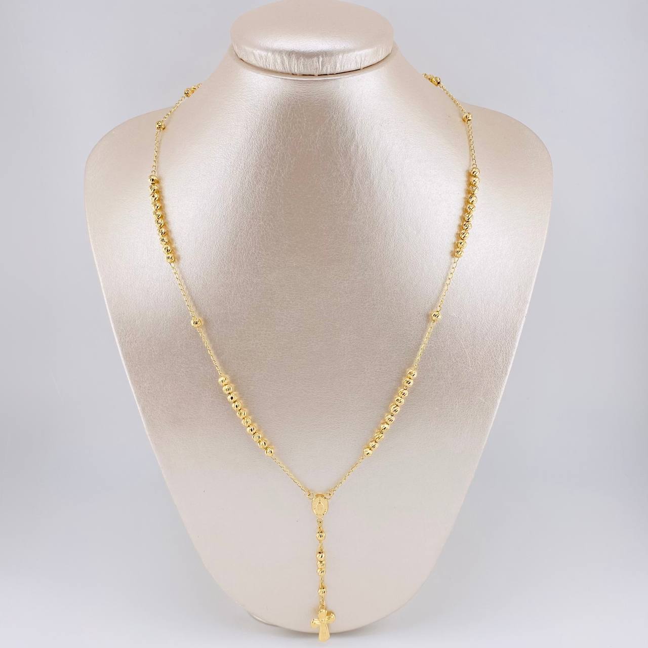 Rosario Virgen Milagrosa 7.45 g / 53.2 cm / 4 mm Oro Amarillo 18K