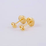 Topos Gc Diamantados 0.4 g / 3.7 mm Oro Amarillo 18K