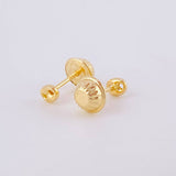 Topos Gc Diamantados 0.4 g / 3.7 mm Oro Amarillo 18K