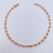 Pulso GC 2.85gr / 20.8cm / 3.2mm Diamantado Oro Rosa 18K &