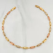 Tobillera Rustica Tribal 4.65 g / 26 cm / 3.4 mm Tres Oros 18K