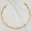 Pulso Rustico Dubai 2.75 g / 19 cm / 3 mm Oro Amarillo 18K