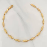 Pulso Rustico Barril 2.95 g / 20 cm / 3.5 mm Oro Amarillo 18K
