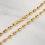 Tobillera Gc 3 g / 25 cm / 3.5 mm Oro Amarillo 18K