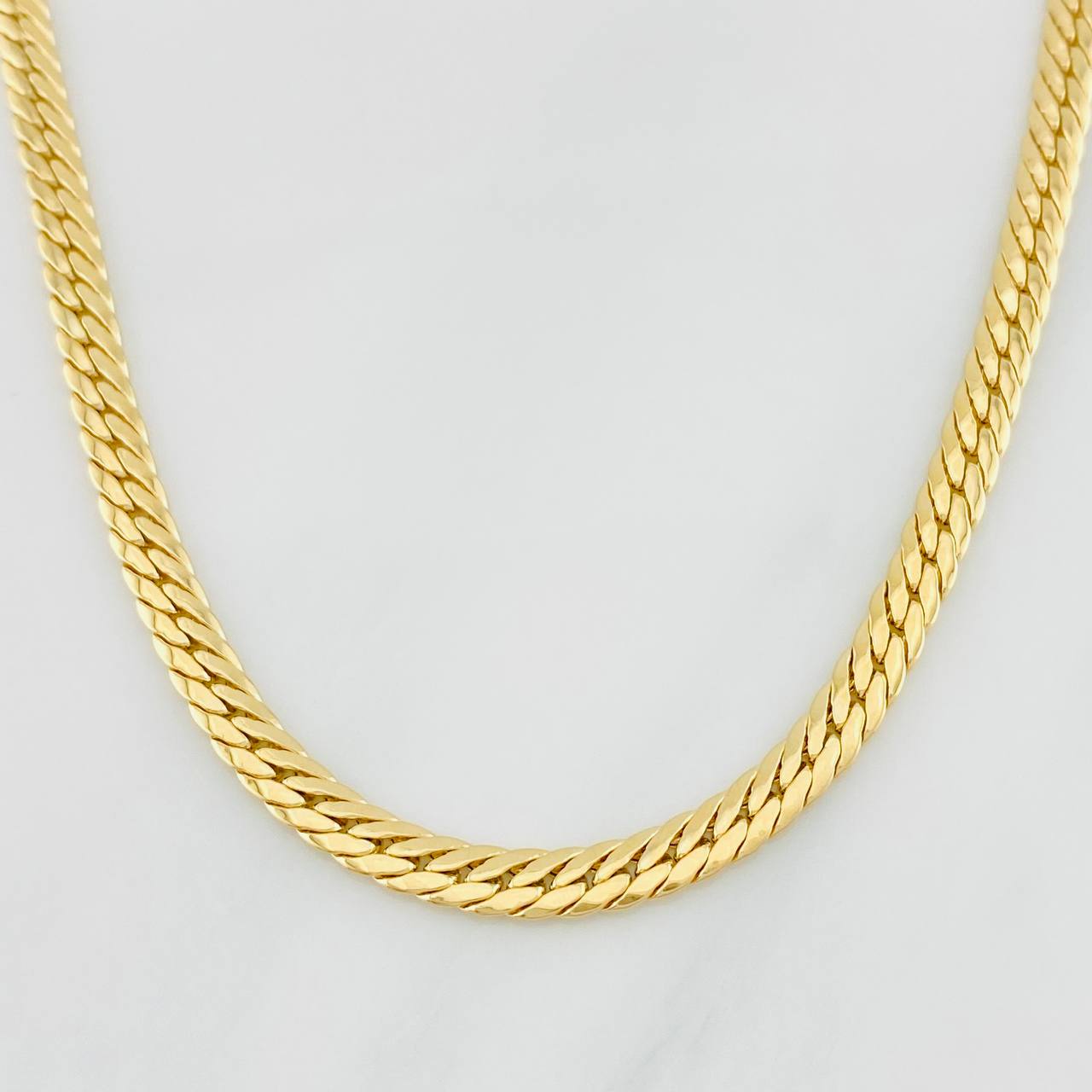 Cadena Serpiente 19g / 60cm / 4.6mm Oro Amarillo 18K