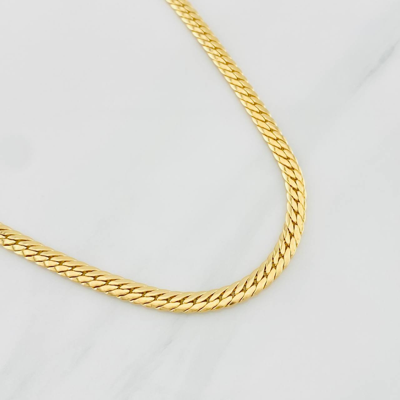 Cadena Serpiente 19g / 60cm / 4.6mm Oro Amarillo 18K