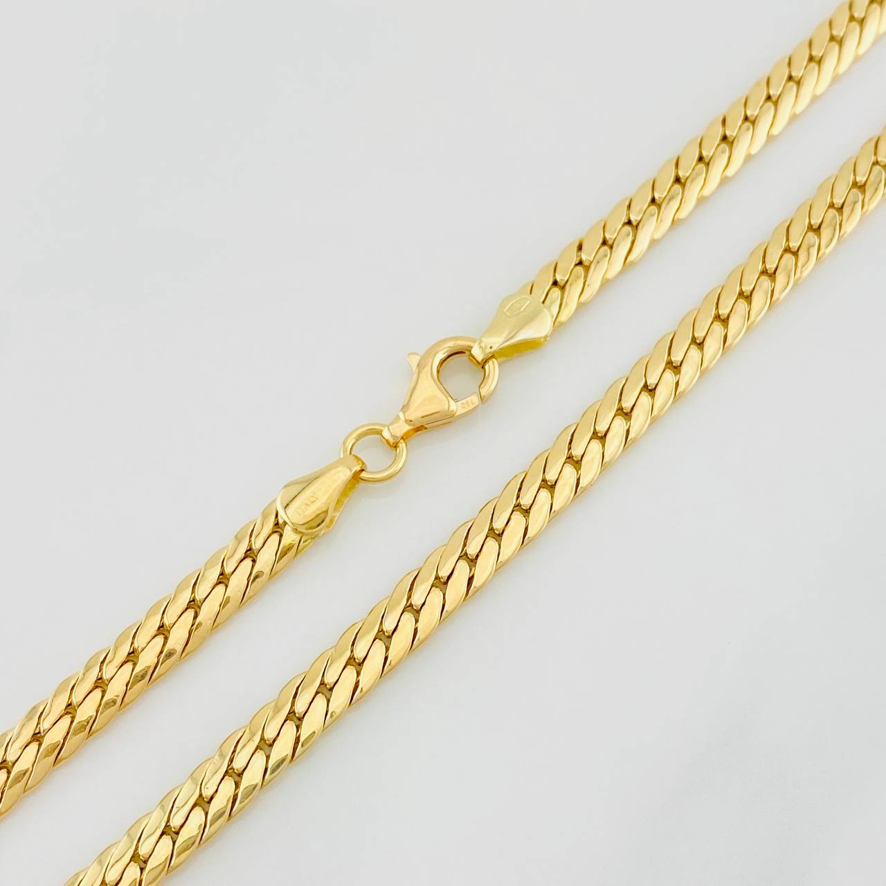 Cadena Serpiente 15.8g / 50cm / 4.5mm Oro Amarillo 18K