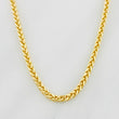 Cadena Franco 5.2g / 60cm / 1.7mm Oro Amarillo 18K