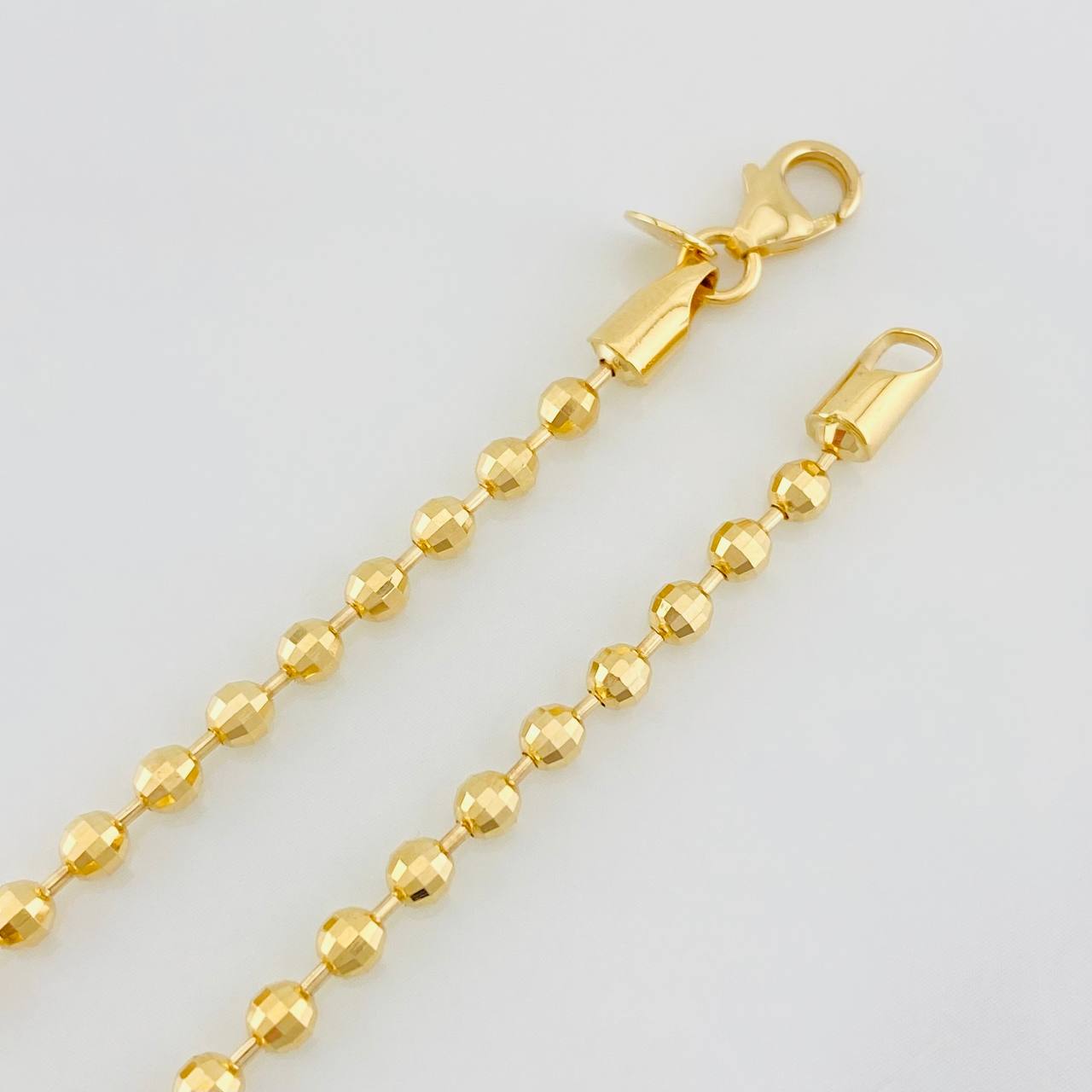 Pulso Militar 5.4g / 20cm / 2.8mm Oro Amarillo 18K