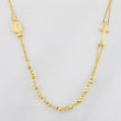 Cadena Denario Virgen Cruz 3.85g / 45cm / 2.4mm Oro Amarillo 18K