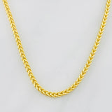Cadena Franco 5.95g / 50cm / 2mm Oro Amarillo 18K