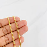 Cadena Franco 5.95g / 50cm / 2mm Oro Amarillo 18K