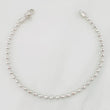 Pulso Militar 5.65g / 20cm / 2.8mm Oro Blanco 18K