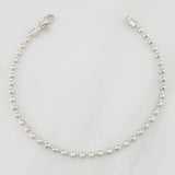 Pulso Militar 5.65g / 20cm / 2.8mm Oro Blanco 18K