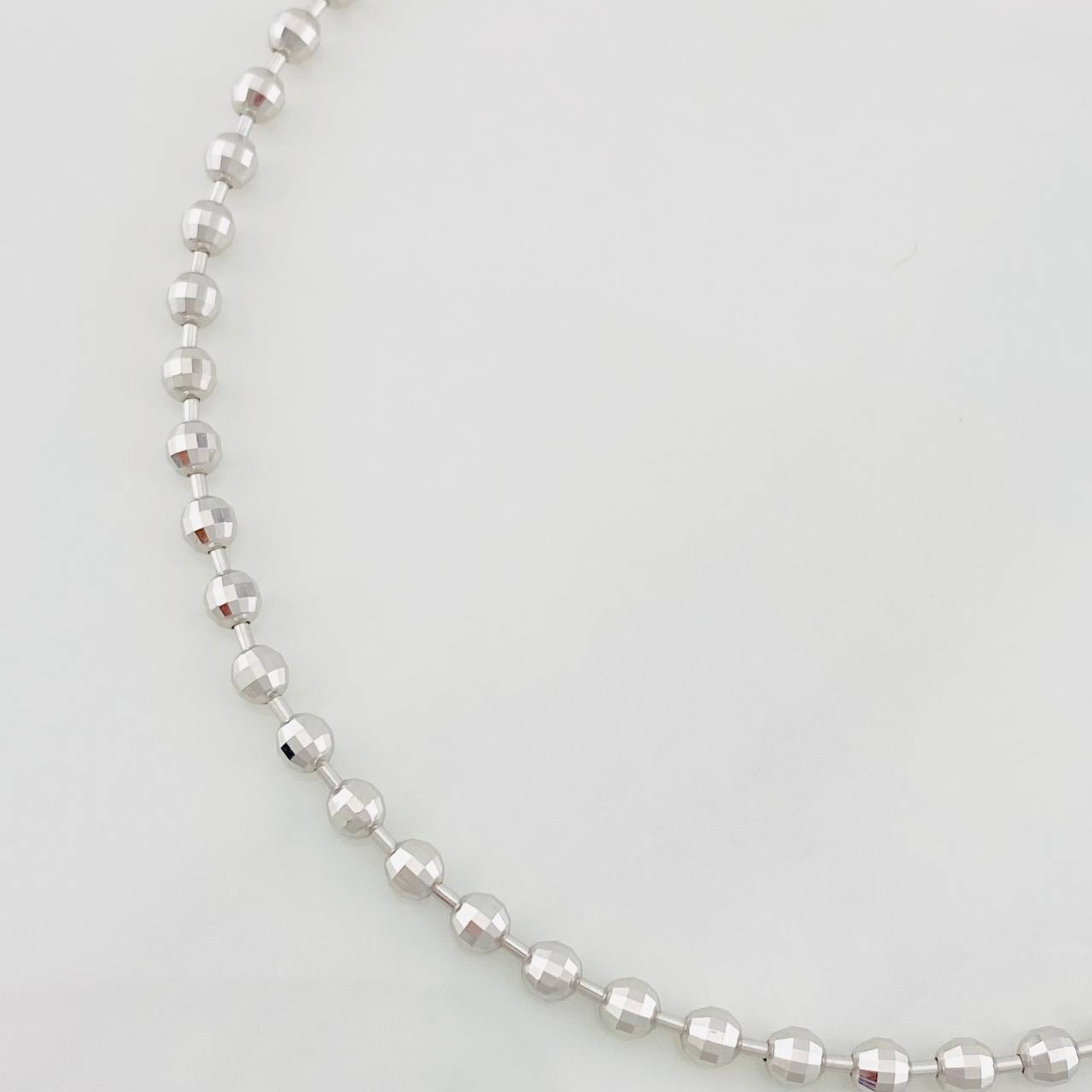 Pulso Militar 5.65g / 20cm / 2.8mm Oro Blanco 18K
