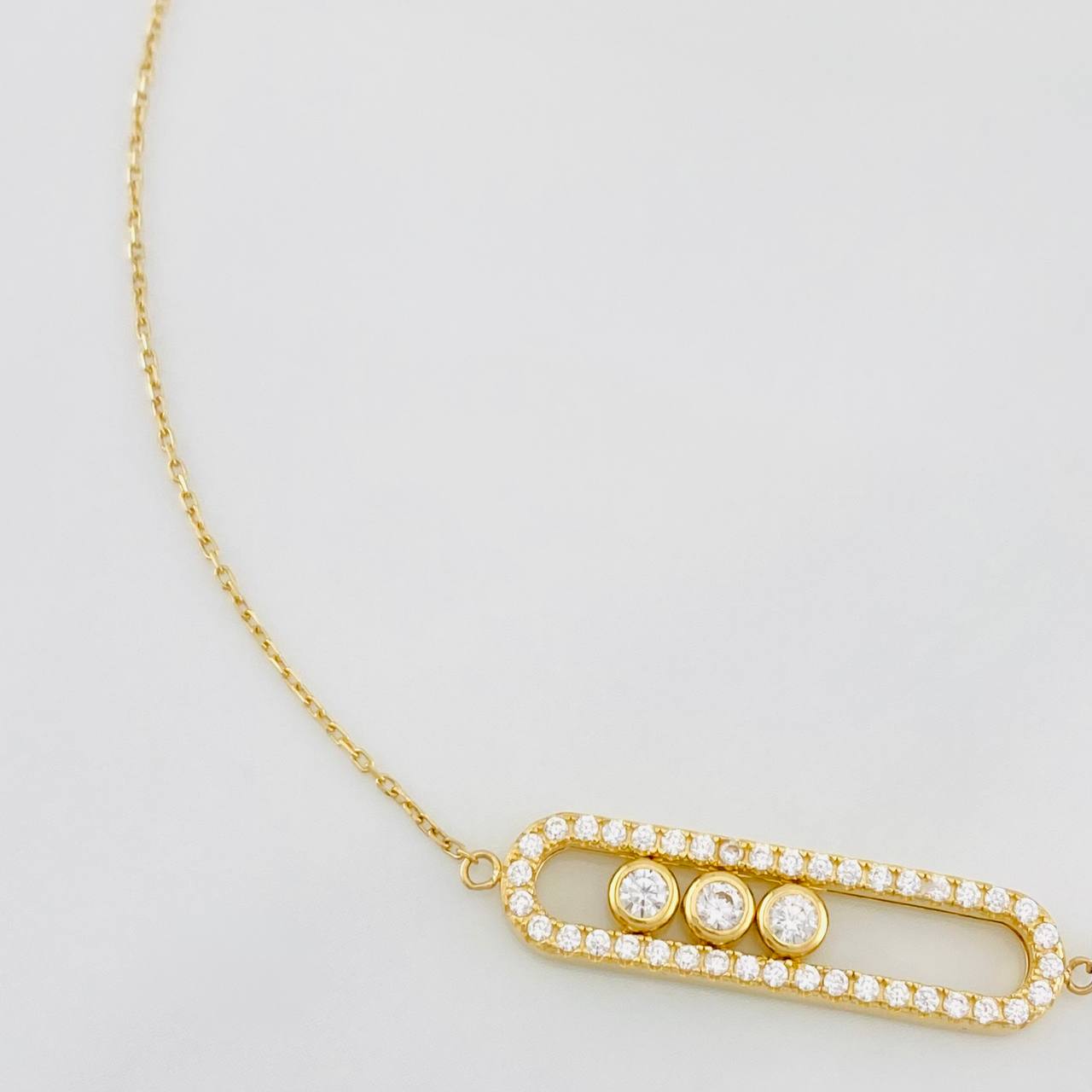 Pulso Modulable Msk 3.15g / 17.4cm - 20cm / 0.9mm Oro Amarillo 18K