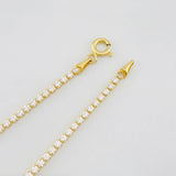 Pulso Tennis 1.95g / 18cm / 1.5mm Oro Amarillo 18K