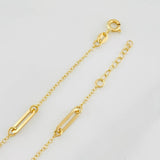 Pulso Modulable Aro Seguido Cajón 1.3g / 15.4cm - 17cm / 1.7mm Oro Amarillo 18K