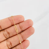 Pulso Modulable Aro Seguido Cajón 1.3g / 15.4cm - 17cm / 1.7mm Oro Amarillo 18K