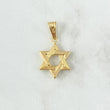 Dije Estrella De David 1.05gr / 2.8cm / Oro 18K