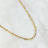 Cadena Figaro 2.55gr / 40cm / +1 Oro 18K