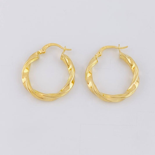 Candongas Nico 2.35g / 2.5cm Oro Amarillo 18K