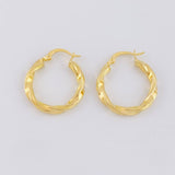 Candongas Nico 2.35g / 2.5cm Oro Amarillo 18K