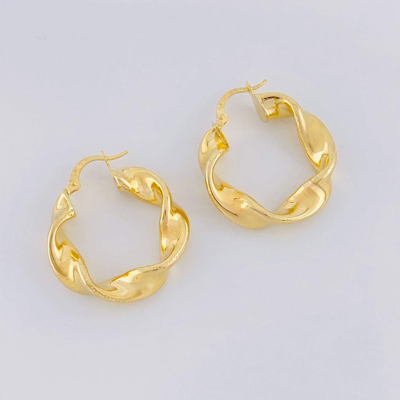 Candongas Demi 4.5g / 2.8cm Oro Amarillo 18K